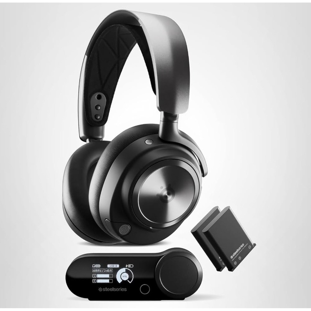 SteelSeries Arctis Nova Pro Wireless Gaming Headset Black for PlayStation PC PS5